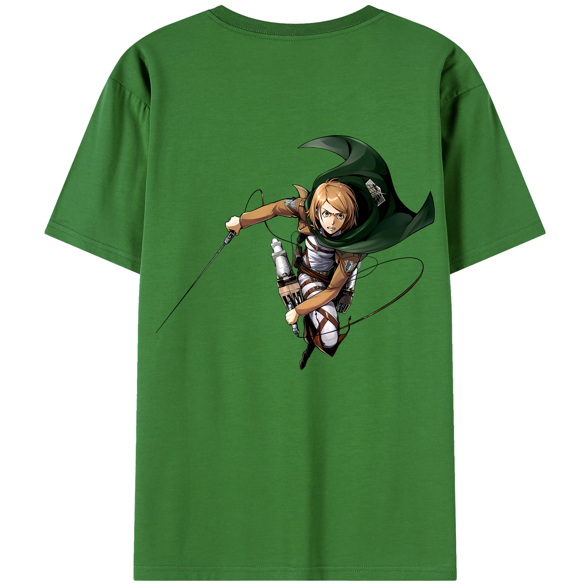 （画像用） 進撃の巨人 ペトラ·ラル Attack on Titan Petra Rall レディース半袖Tシャツ(バックプリント)